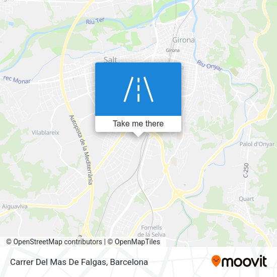 Carrer Del Mas De Falgas map