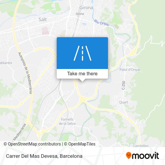 Carrer Del Mas Devesa map
