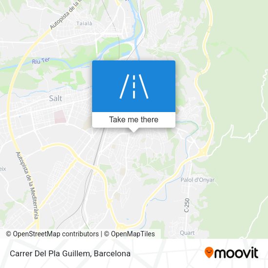 Carrer Del Pla Guillem map