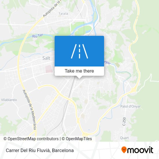 Carrer Del Riu Fluvià map