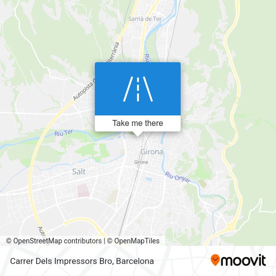 Carrer Dels Impressors Bro map