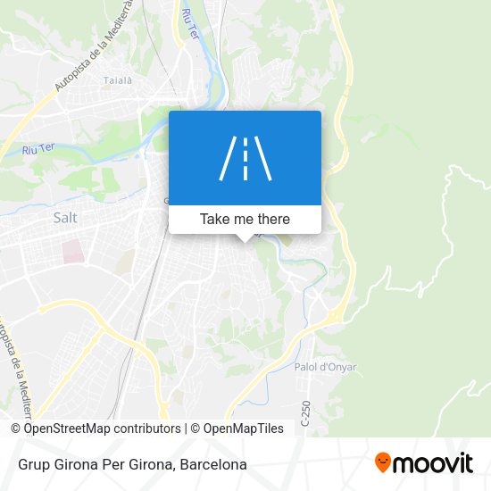 Grup Girona Per Girona map