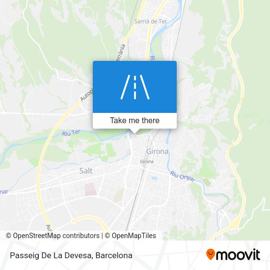 Passeig De La Devesa map