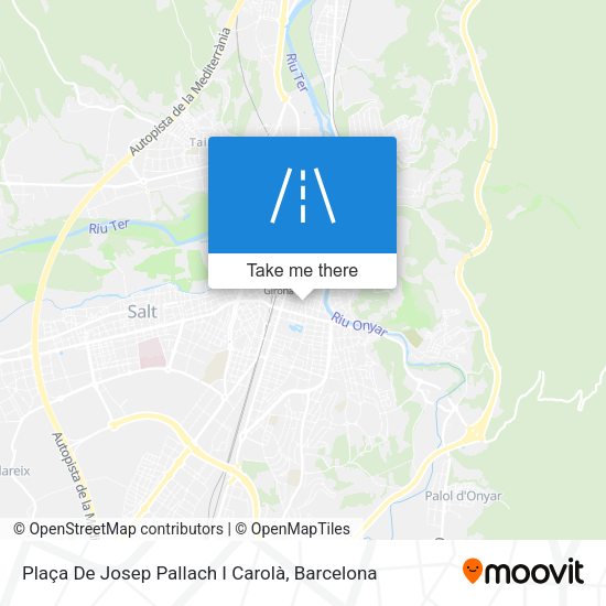Plaça De Josep Pallach I Carolà map