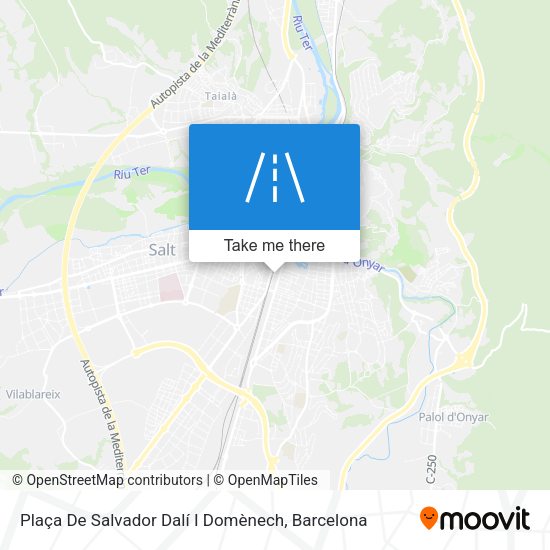 Plaça De Salvador Dalí I Domènech map