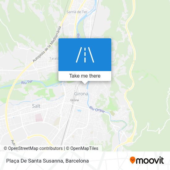 Plaça De Santa Susanna map