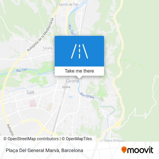 Plaça Del General Marvà map