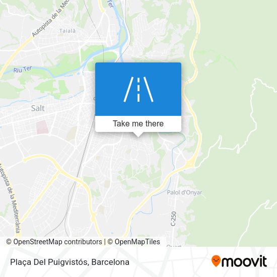 Plaça Del Puigvistós map
