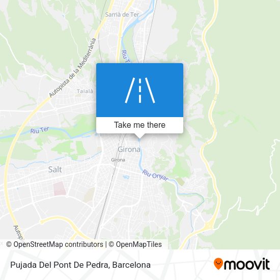Pujada Del Pont De Pedra map