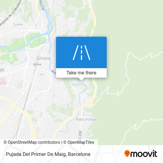 Pujada Del Primer De Maig map