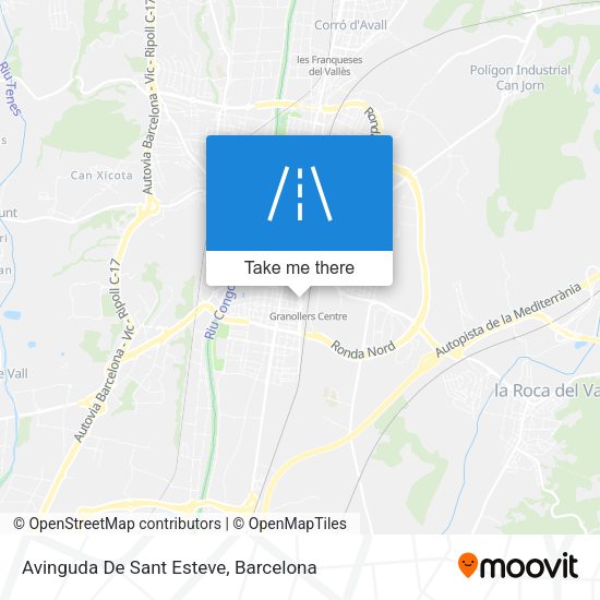 Avinguda De Sant Esteve map