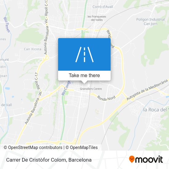 Carrer De Cristòfor Colom map