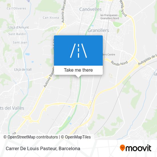 Carrer De Louis Pasteur map