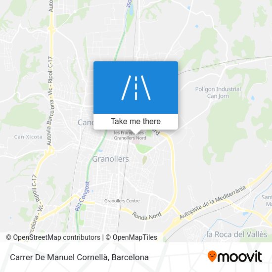Carrer De Manuel Cornellà map