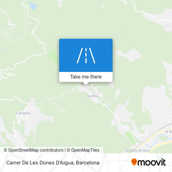Carrer De Les Dones D'Aigua map