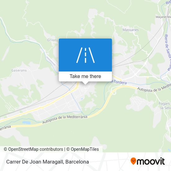 Carrer De Joan Maragall map