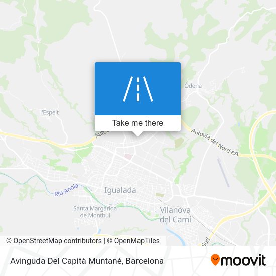 Avinguda Del Capità Muntané map