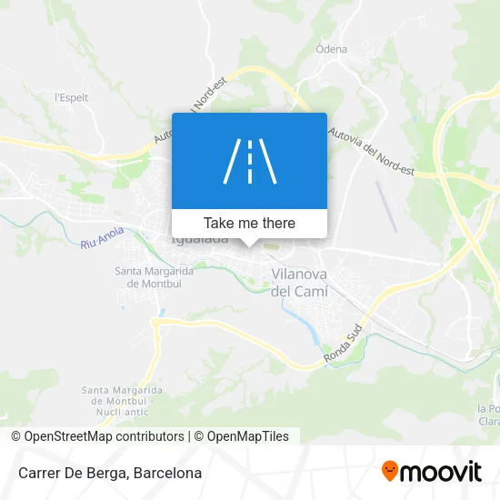 Carrer De Berga map