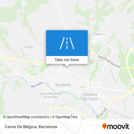 Carrer De Bèlgica map