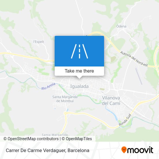 Carrer De Carme Verdaguer map