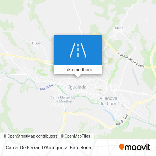 Carrer De Ferran D'Antequera map