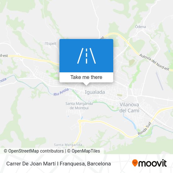 Carrer De Joan Martí I Franquesa map
