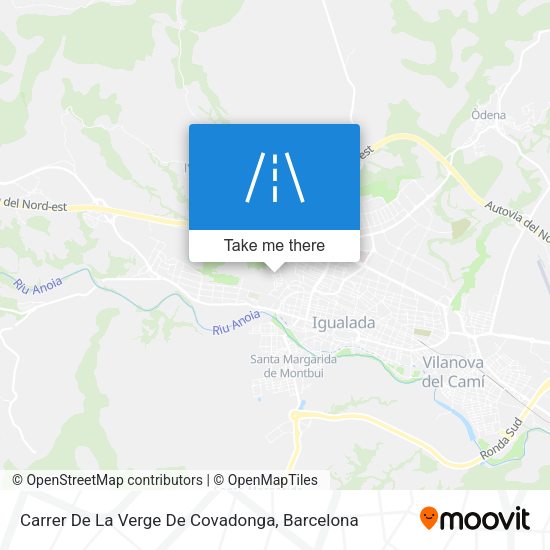 Carrer De La Verge De Covadonga map