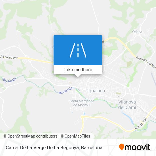 Carrer De La Verge De La Begonya map