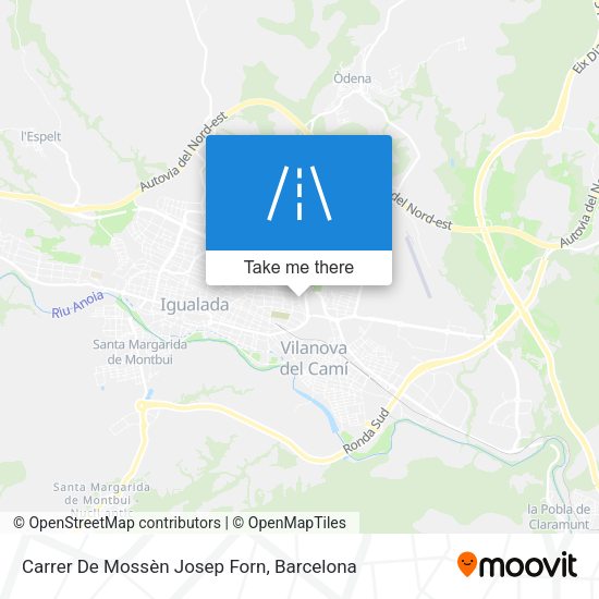 Carrer De Mossèn Josep Forn map