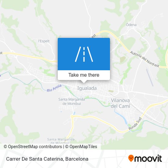 Carrer De Santa Caterina map