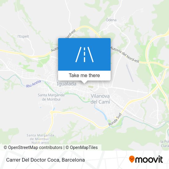 Carrer Del Doctor Coca map