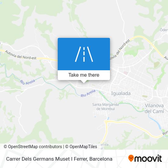Carrer Dels Germans Muset I Ferrer map