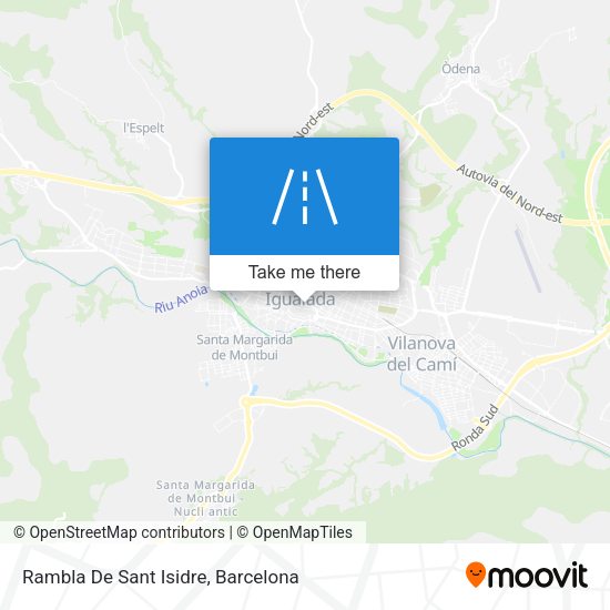 Rambla De Sant Isidre map