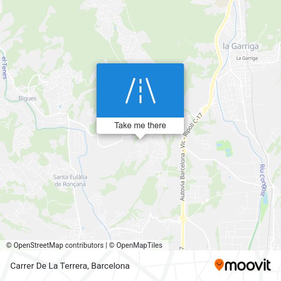 Carrer De La Terrera map
