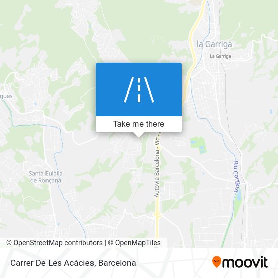 Carrer De Les Acàcies map