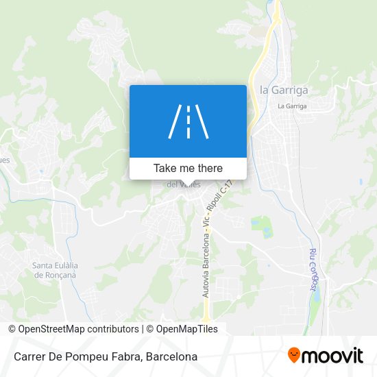 Carrer De Pompeu Fabra map