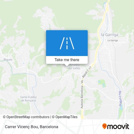 Carrer Vicenç Bou map