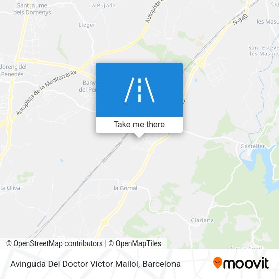 Avinguda Del Doctor Víctor Mallol map