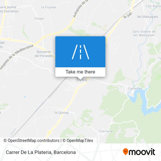 Carrer De La Plateria map