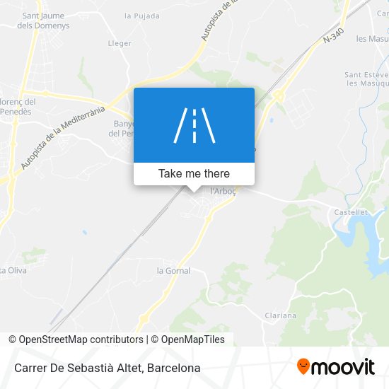 Carrer De Sebastià Altet map