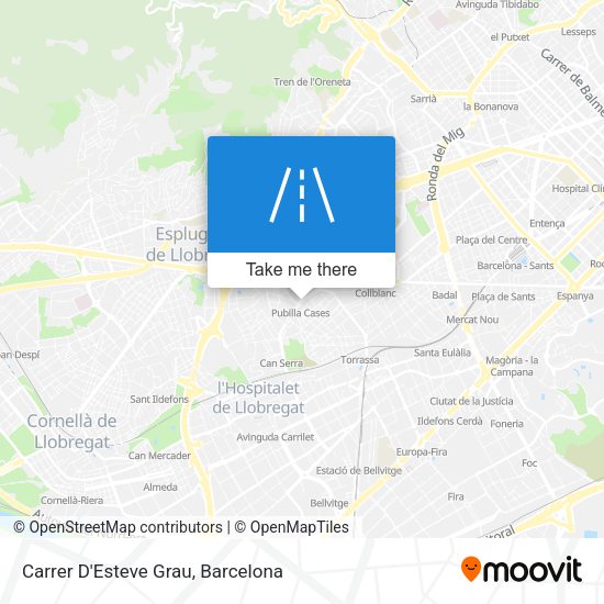 Carrer D'Esteve Grau map