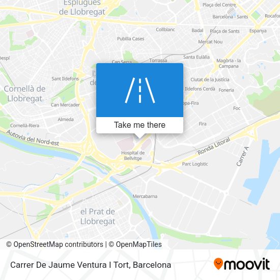 Carrer De Jaume Ventura I Tort map