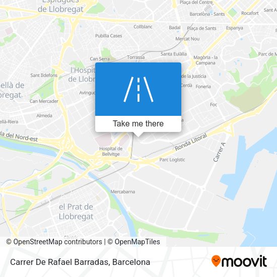 Carrer De Rafael Barradas map