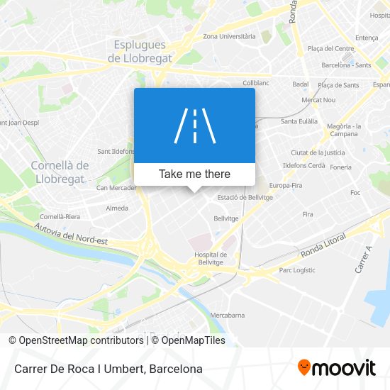 Carrer De Roca I Umbert map