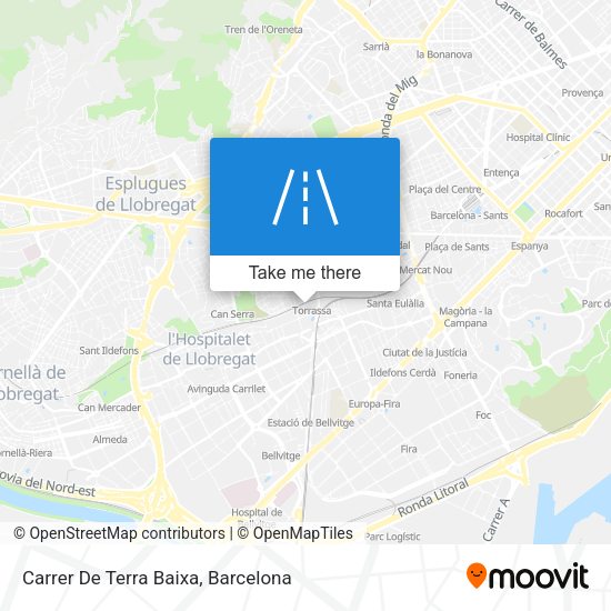 Carrer De Terra Baixa map