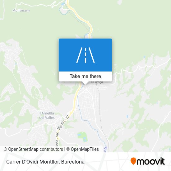 Carrer D'Ovidi Montllor map