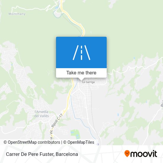 Carrer De Pere Fuster map