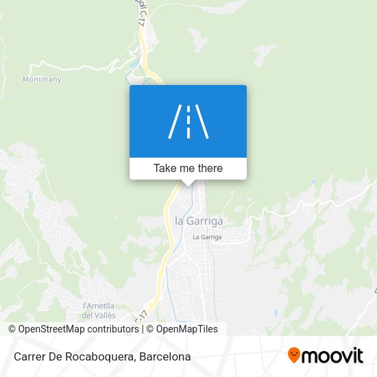 Carrer De Rocaboquera map