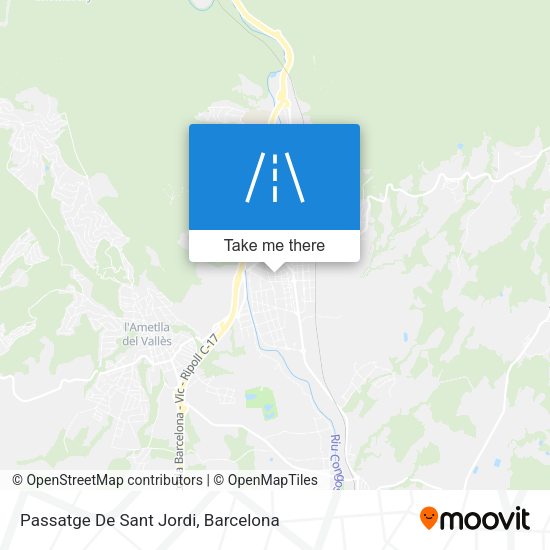 Passatge De Sant Jordi map