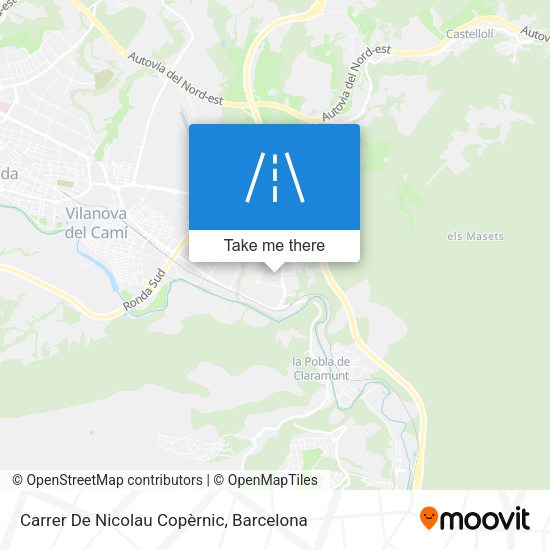 Carrer De Nicolau Copèrnic map